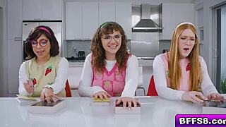 harper red, naudi nala and ozzy sparx can't resist their sensual cravings anymore