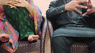 desi boy tempts khala's hidden horny urges in private bedroom