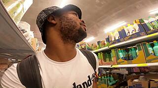 She helps me practice Spanish shopping then homemade ass shaking doggystyle closeup