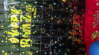 Step-sister surprises with valentine advance on shaved pussy in bedroom