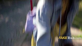 horny petite indian student pickup deepthroats monster cock for cash outdoors