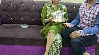 Stepdad FUCKS and LICKS 18YO Teen Pussy on Birthday Hardcore Hindi