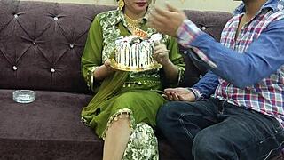 Stepdad FUCKS and LICKS 18YO Teen Pussy on Birthday Hardcore Hindi