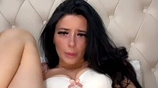 Horny American Exchange Student SQUIRTS Wild in Solo TOY Webcam