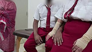 I can't believe my students are fucking right in front of me while i'm just watching...