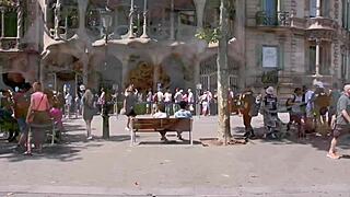 Porra olha essa morbosa mãe espanhola com tetas enormes follando louca com victor bloom no party 😍🔥🍑