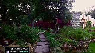 Megan Rain Sneaks Jenna Sativa for Secret Bedroom Tryst