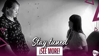 horny student seduces older teacher into wild lesbian pervert fucking with toys