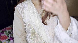 stepsister lures me to bed for a shared night of warmth