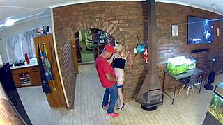 Caught Hubby Deepthroating Shaved Pussy Prostitute While I Was At Work!