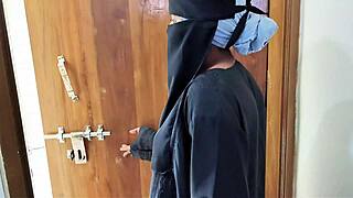 Horny stepmom sneaks into step-son's bedroom panties off licks fucks natural tits bounce homemade