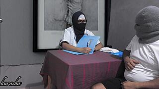 Lady Doctor Rewards Patient with Squirting Orgasm in Hospital Roleplay