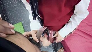 18+ Private Schoolgirl Taken to Hotel for Bent Over Big Cock Doggystyle Pussy Fucking