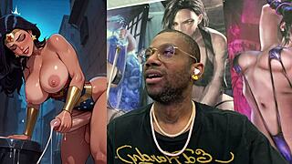 giant futa cock pounds huge ass transgender pawg in alley!