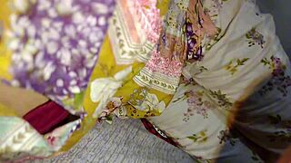 Stepmom sneaks in bedroom gropes big tits pussy late night