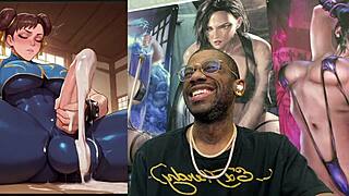 giant futa cock pounds huge ass transgender pawg in alley!