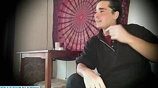 hey neighbor, wanna see this latina teen slut take my cock deep in her ass for a creampie?