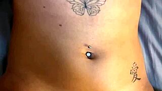 College coed shows off her huge natural tits casually