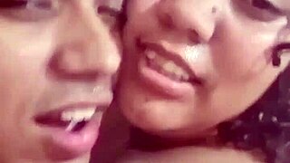 Sexy stepmom bends over bathroom sink for taboo pussy pounding creampie