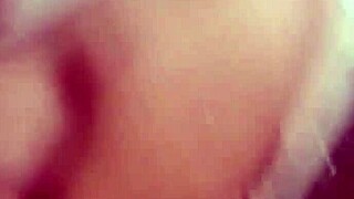 Sexy stepmom bends over bathroom sink for taboo pussy pounding creampie