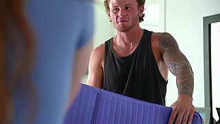 oh man shy college teen hid in stepbro's suitcase craving sneaky sex before he leaves