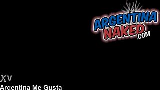 hot latina teen fists her gaping tight asshole wide open before shoving long dildo deep inside