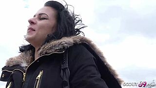 I scouted 18yo Marie from Berlin n fucked her street for cash