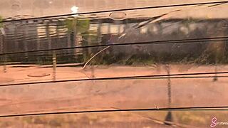 Wanna know why we almost got caught fucking in the car? I craved public creampie with my latina girlfriend's tight pussy!