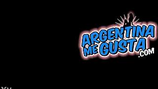 hot latina teen fists her gaping tight asshole wide open before shoving long dildo deep inside