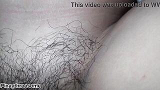 Wife's affair exposed pre-divorce with lover's creampie tight pussy reveal