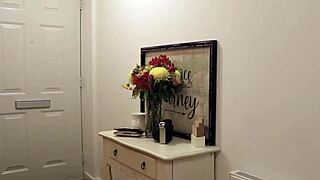 naughty college student's juicy pussy drips after hard spanking roleplay