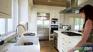 oh god, desperate babysitter lana finally tempts boss mike mancini into pounding her tight hole!!