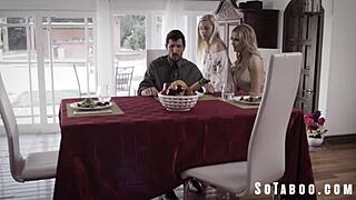 Kinky Stepmom Stepdaughter Seek Stepdaddy for Family Fun