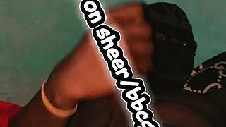 sneak peek bbc midnight fat cock beatin his huge muscular dick oiled