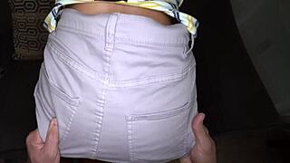 quickie fun with hot babysitter Tyler Steel and Jaimie Vine's tight ass 😏🍑💨