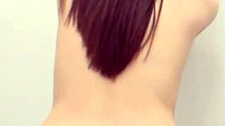 innocent japanese teen undresses huge tits at shady idol casting