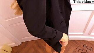 Stepbrother's Dick Sucked Then Pounds Tight Pussy Roughly in Homemade Quickie