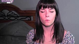 Seth Brogan pounds busty babysitter's juicy wet pussy doggystyle then creampies her deep