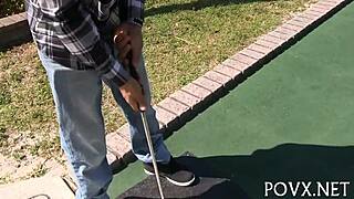 Girlfriend eagerly rides cock while sucking shaved pussy juices