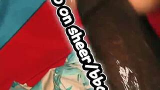 sneak peek bbc midnight fat cock beatin his huge muscular dick oiled