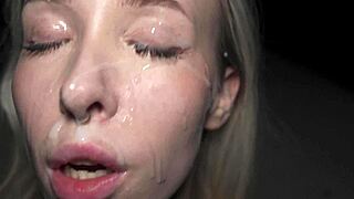 Blonde College Babe Stuffed Full by Turkish Monster Cocks!