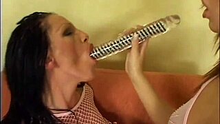 Lesbian coeds finger asses and lick pussies in kitchen bikinis