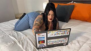 Slutty BBW mom fucks and sucks every college boy cock on the street?