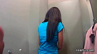 Hey, that ravishing Czech nympho teen gets tempted in shop and POV pounded hard?