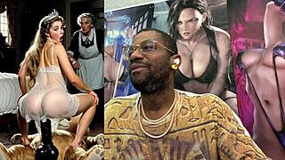 Classic blonde chun-li mavis hiker pov bald pussy fucks