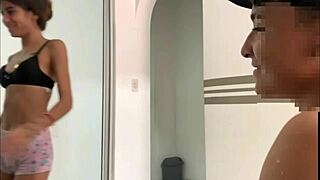 Hermanastra's Horny Morning Milk Extraction with Dirty Talk and Lingerie Tease