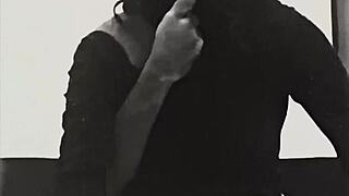 Watch busty stepmom's huge tits bounce riding stepson's monster cock to orgasm!