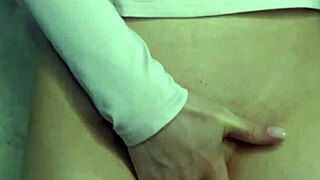 Cute Teen Fingers Creamy Pussy Squirts Hard