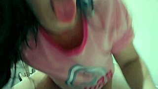 Naughty Student Humps Pillow Horny Morning Masturbation