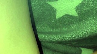 skinny college babe jerks off under bed covers seductively